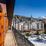 아파트 Montesqui Formigal, Exclusivo Atico Con Vistas A Pistas, Guardaesquis Y Garaje 포르미갈